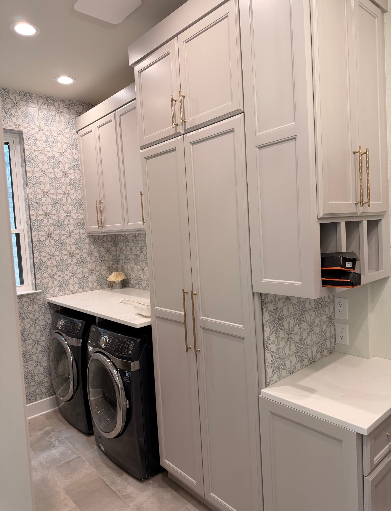 Custom Laundry Room Cabinets